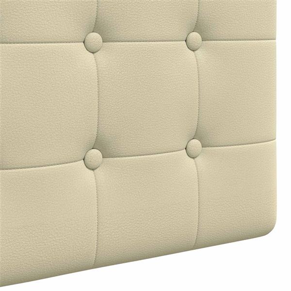 Grote foto vidaxl hangend hoofdbord kunstleer antiek en kunst stoelen en banken