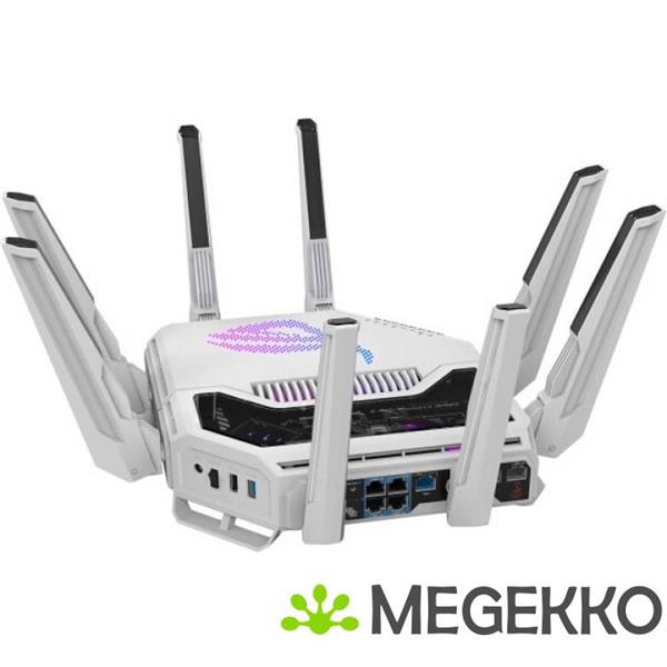 Grote foto asus rog rapture gt be19000ai draadloze router 10 gigabit ethernet tri band 2 4 ghz 5 ghz 6 ghz computers en software netwerkkaarten routers en switches