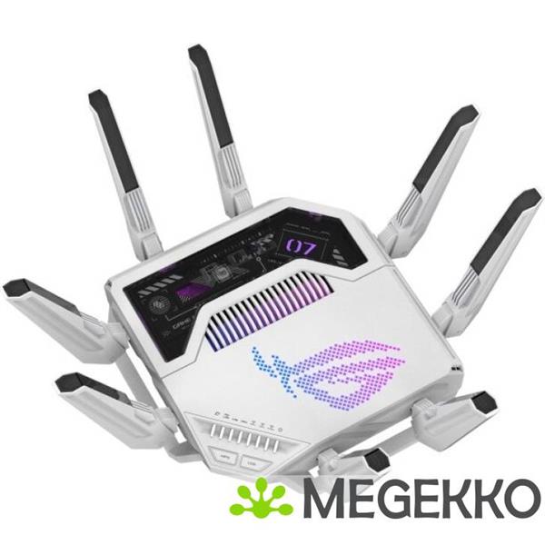 Grote foto asus rog rapture gt be19000ai draadloze router 10 gigabit ethernet tri band 2 4 ghz 5 ghz 6 ghz computers en software netwerkkaarten routers en switches