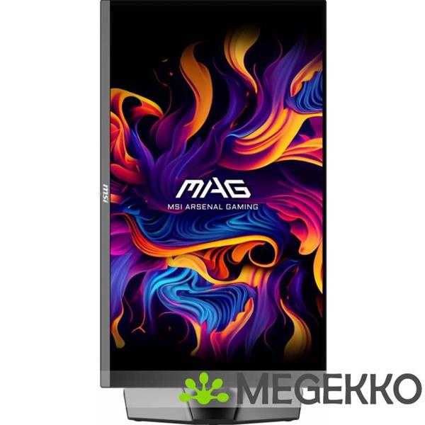 Grote foto msi mag 272qp qd oled x50 27 quad hd 500hz qd oled monitor computers en software overige computers en software
