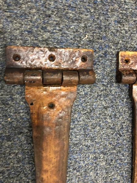 Grote foto set lange band scharnieren voor raamblinden vouwpanelen ramen winkelraam blinden of deuren rust c doe het zelf en verbouw materialen en producten