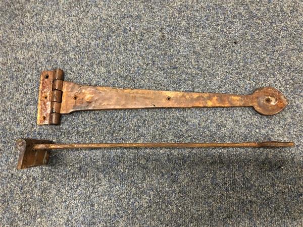 Grote foto set lange band scharnieren voor raamblinden vouwpanelen ramen winkelraam blinden of deuren rust c doe het zelf en verbouw materialen en producten