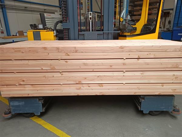 Grote foto 45x145mm douglas 500cm doe het zelf en verbouw hout en planken