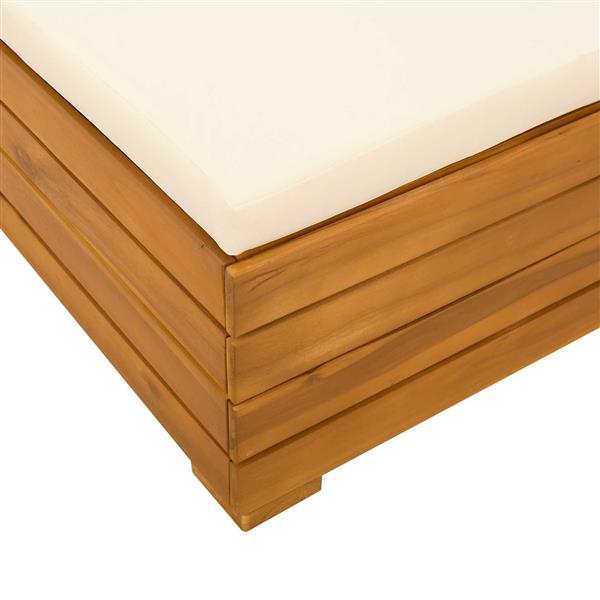 Grote foto vidaxl tuinvoetenbank massief acaciahout bruin tuin en terras tuinmeubelen