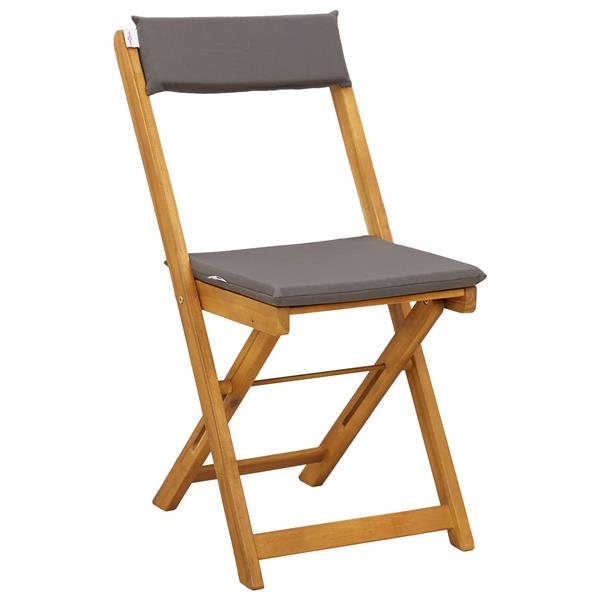 Grote foto vidaxl bistrostoelen voor buiten 4 pcs donkergrijs 40 x 53 x 80 cm tuin en terras tuinmeubelen