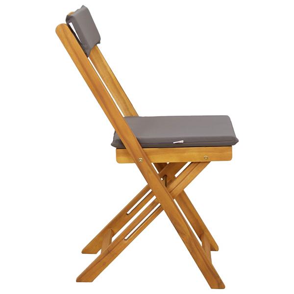 Grote foto vidaxl bistrostoelen voor buiten 4 pcs donkergrijs 40 x 53 x 80 cm tuin en terras tuinmeubelen