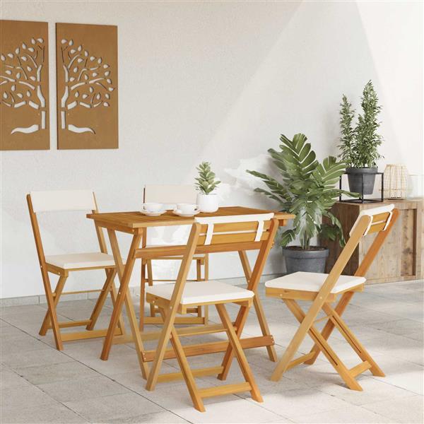 Grote foto vidaxl bistrostoelen voor buiten 4 pcs cr mewit 40 x 53 x 80 cm tuin en terras tuinmeubelen