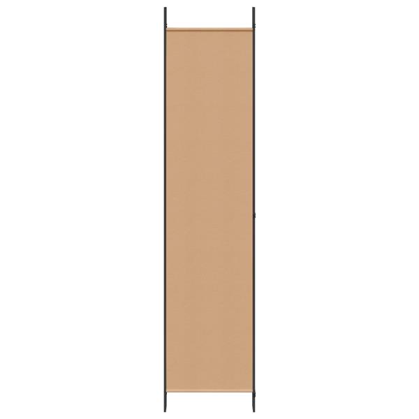 Grote foto vidaxl 6 panelen kamerscherm beige 300 x 220 cm stof huis en inrichting overige huis en inrichting