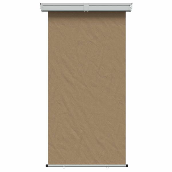 Grote foto vidaxl zijscherm balkon 100 polyester ijzer staal tuin en terras overige tuin en terras