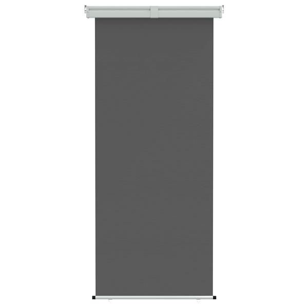 Grote foto vidaxl zijscherm balkon 100 polyester ijzer staal tuin en terras overige tuin en terras