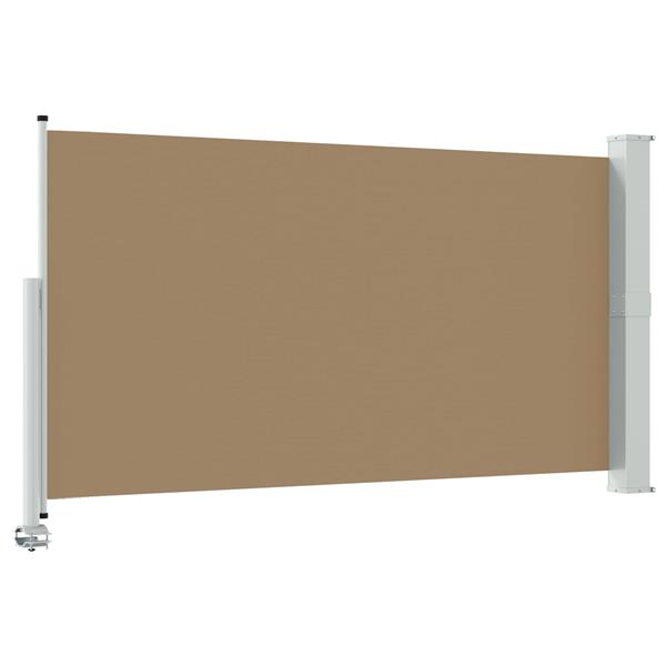 Grote foto vidaxl zijkant luifel 100 polyester ijzer staal tuin en terras overige tuin en terras