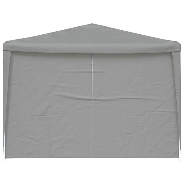Grote foto vidaxl partytent 900 x 300 x 255 cm lichtgrijs pe en staal tuin en terras overige tuin en terras