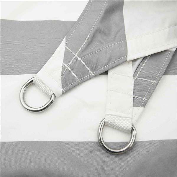 Grote foto vidaxl buiten zonneschaduwzeil 5 x 6 x 6 m 100 polyester oxford tuin en terras overige tuin en terras