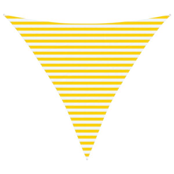 Grote foto vidaxl buiten zonneschaduwzeil 3 6 x 3 6 x 3 6 m 100 polyester oxford tuin en terras overige tuin en terras