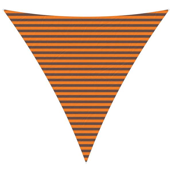 Grote foto vidaxl buiten zonneschaduwzeil 4 x 4 x 4 m 100 polyester oxford tuin en terras overige tuin en terras