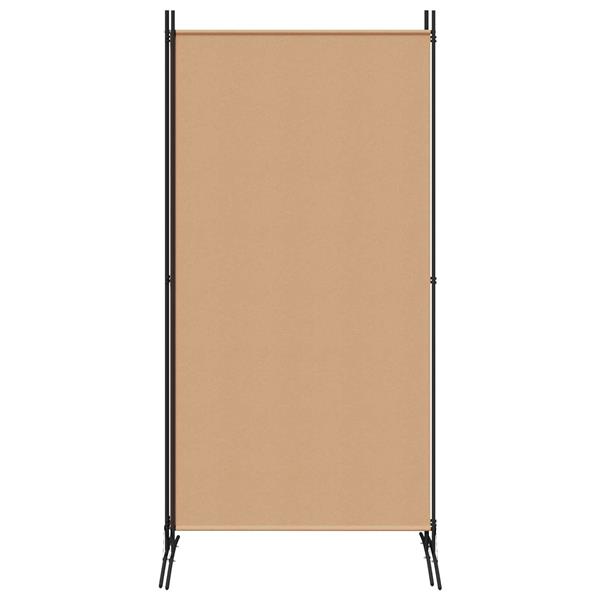 Grote foto vidaxl 3 panel room divider beige 260 x 180 cm stof huis en inrichting overige huis en inrichting