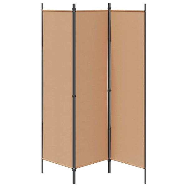 Grote foto vidaxl kamerverdeler beige 150 x 180 cm stof huis en inrichting overige huis en inrichting