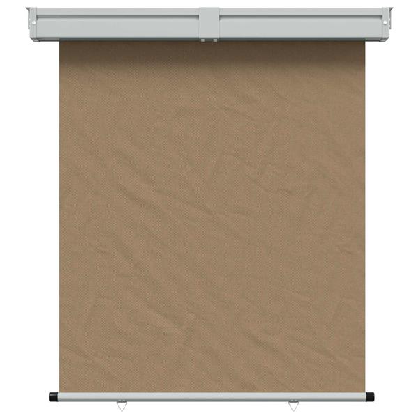 Grote foto vidaxl zijscherm balkon 100 polyester ijzer staal tuin en terras overige tuin en terras