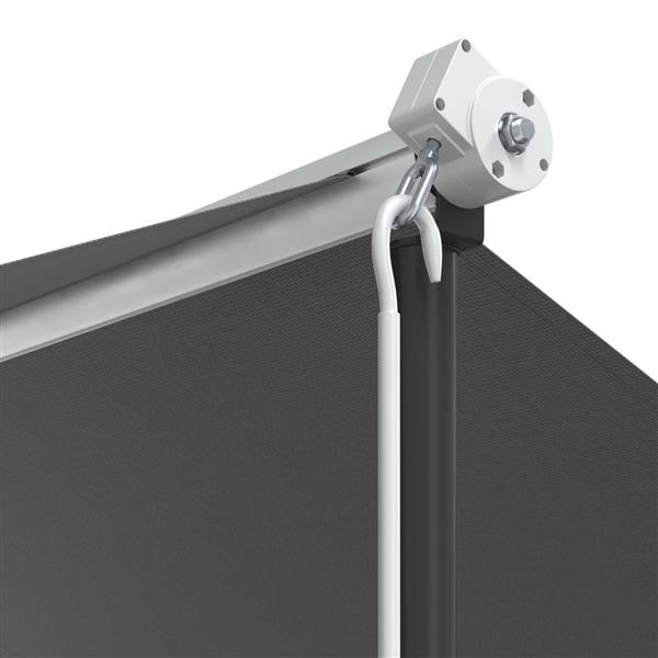 Grote foto vidaxl vrijstaande luifel grijs 3 x 3 m polyester tuin en terras overige tuin en terras