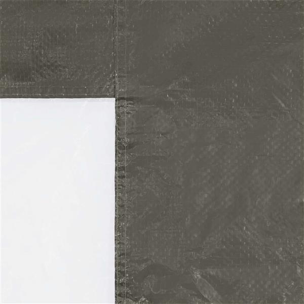 Grote foto vidaxl party tent zijwand 2 pcs 400 x 195 cm antracietkleurig tuin en terras overige tuin en terras