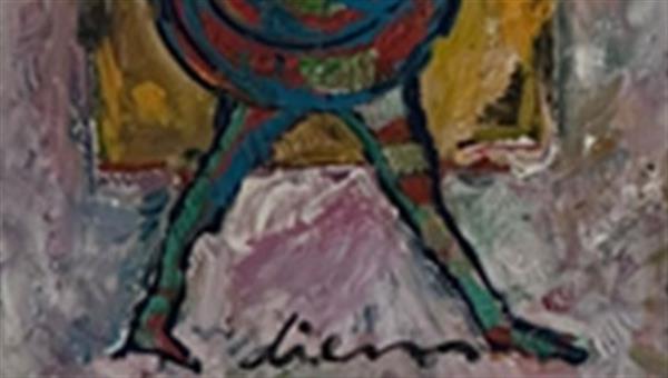 Grote foto peter diem mali rider antiek en kunst modern