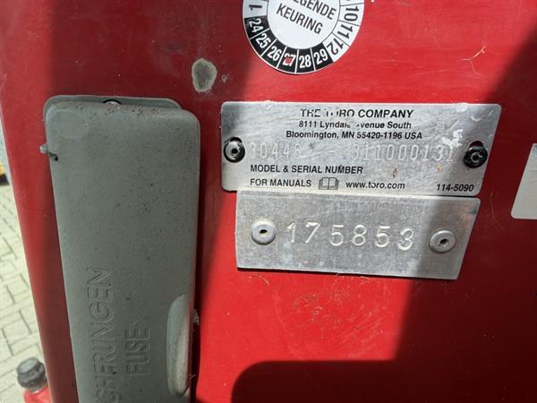 Grote foto toro 4010d 3 delige grasmaaier maaier diesel kubota diesel tuin en terras cirkelmaaiers