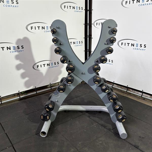 Grote foto lifemaxx dumbell set incl rek sport en fitness fitness