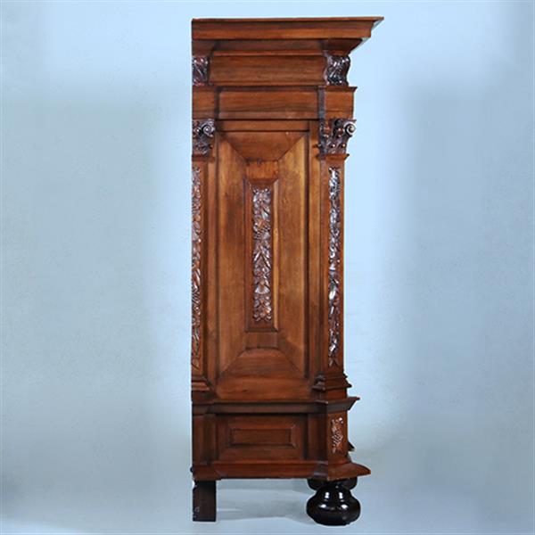 Grote foto rankenkast in palissander met ebben zeer bijzondere uitvoering en kwaliteit ca 1660 no.400905 antiek en kunst stoelen en banken