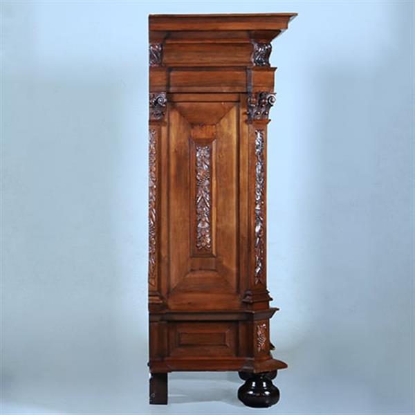 Grote foto rankenkast in palissander met ebben zeer bijzondere uitvoering en kwaliteit ca 1660 no.400905 antiek en kunst stoelen en banken