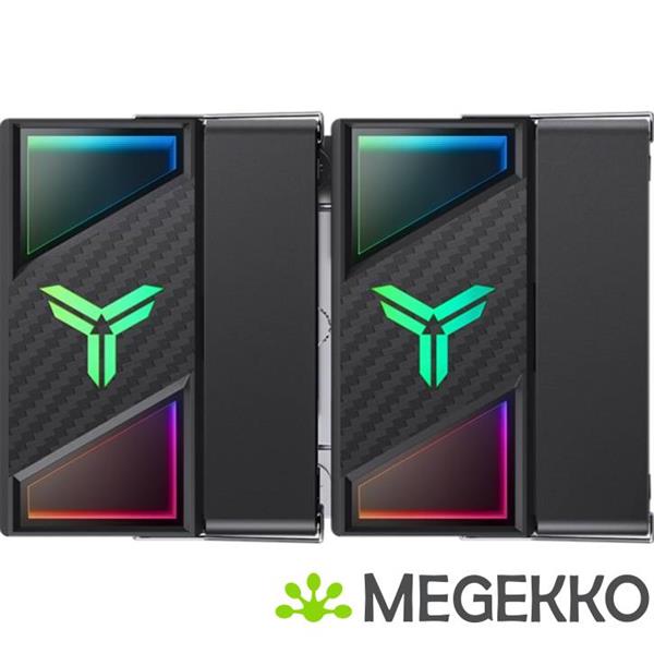 Grote foto jonsbo cr 1400 dv2 black computers en software overige computers en software