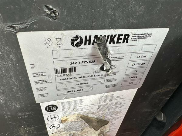 Grote foto vs 22813 elektrische triplex heftruck linde e12 compact agrarisch heftrucks
