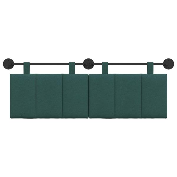 Grote foto vidaxl hangend hoofdbord stof antiek en kunst stoelen en banken