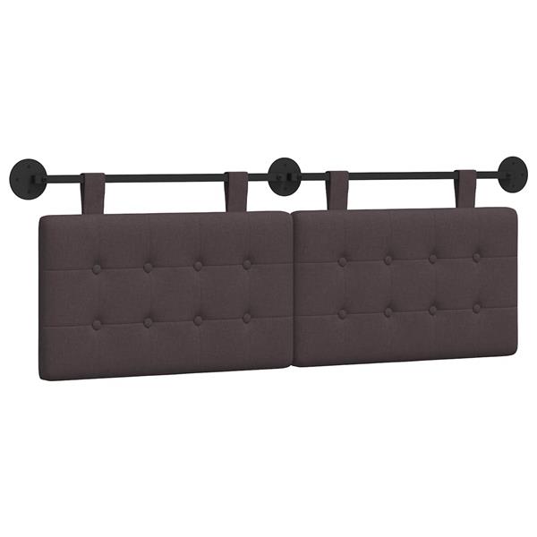Grote foto vidaxl hangend hoofdbord stof antiek en kunst stoelen en banken