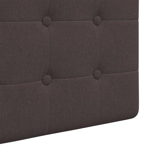 Grote foto vidaxl hangend hoofdbord stof antiek en kunst stoelen en banken
