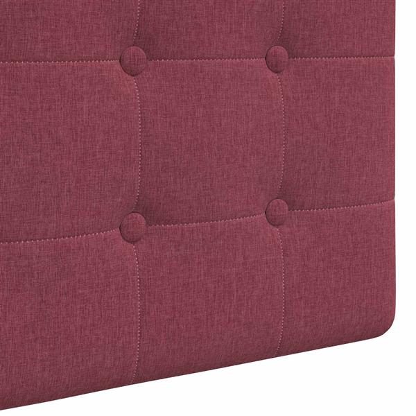 Grote foto vidaxl hangend hoofdbord stof antiek en kunst stoelen en banken