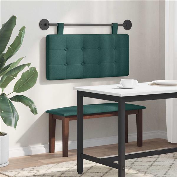 Grote foto vidaxl hangend hoofdbord stof antiek en kunst stoelen en banken