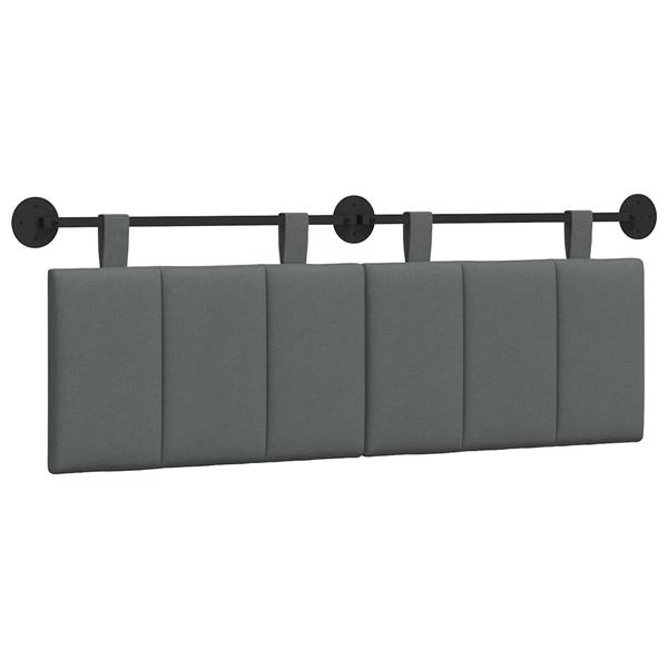 Grote foto vidaxl hangend hoofdbord stof antiek en kunst stoelen en banken