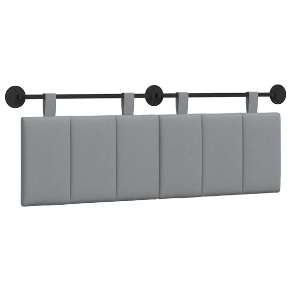 Grote foto vidaxl hangend hoofdbord stof antiek en kunst stoelen en banken