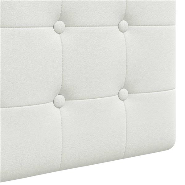 Grote foto vidaxl hangend hoofdbord kunstleer antiek en kunst stoelen en banken