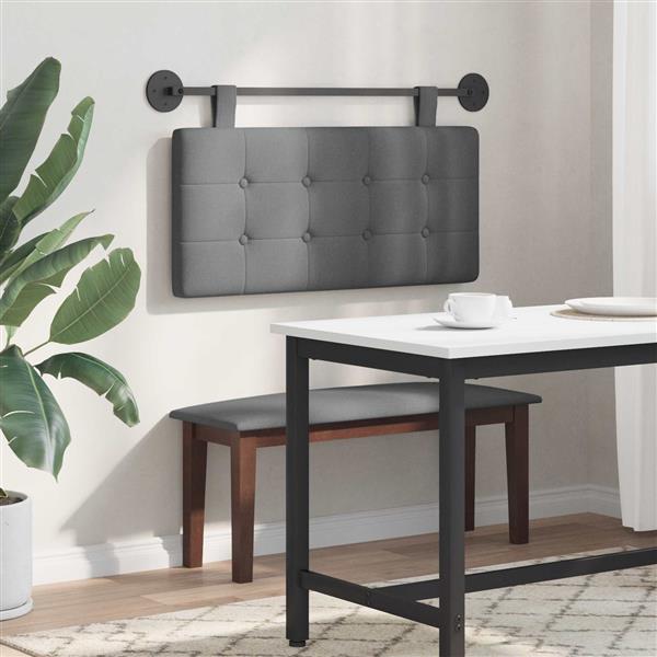 Grote foto vidaxl hangend hoofdbord stof antiek en kunst stoelen en banken