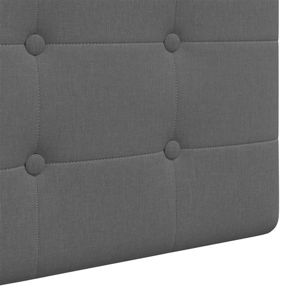 Grote foto vidaxl hangend hoofdbord stof antiek en kunst stoelen en banken