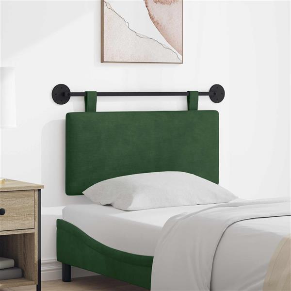 Grote foto vidaxl hangend hoofdbord katoen stof antiek en kunst stoelen en banken