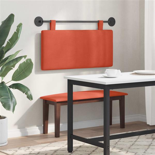 Grote foto vidaxl hangend hoofdbord katoen stof antiek en kunst stoelen en banken