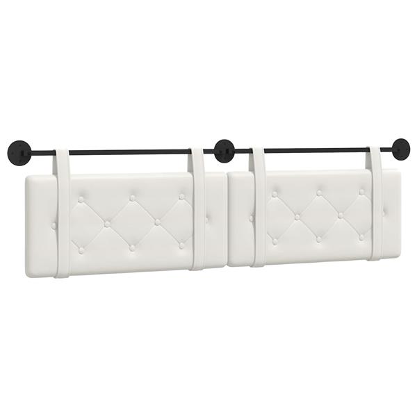 Grote foto vidaxl hangend hoofdbord kunstleer antiek en kunst stoelen en banken