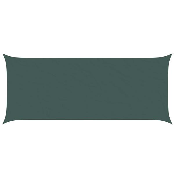 Grote foto vidaxl zonneschaduwzeil donkergroen 6 x 2 5 m 100 polyester oxford tuin en terras overige tuin en terras