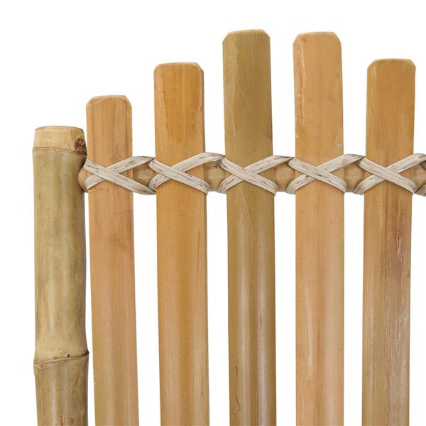 Grote foto vidaxl tuinstoel 4 pcs naturel bamboe tuin en terras tuinmeubelen