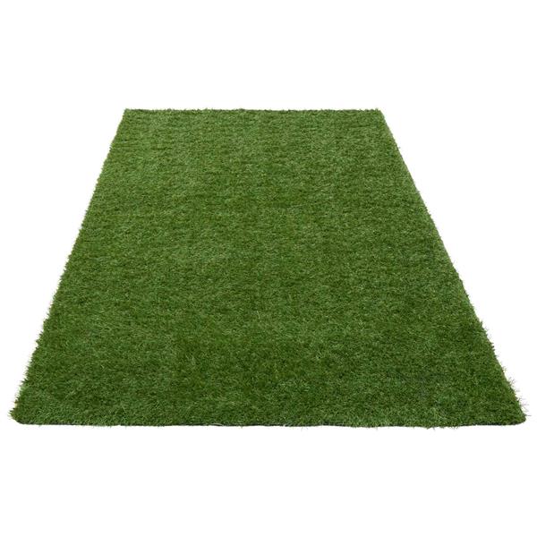 Grote foto vidaxl kunstgras pp pe tuin en terras sierplanten