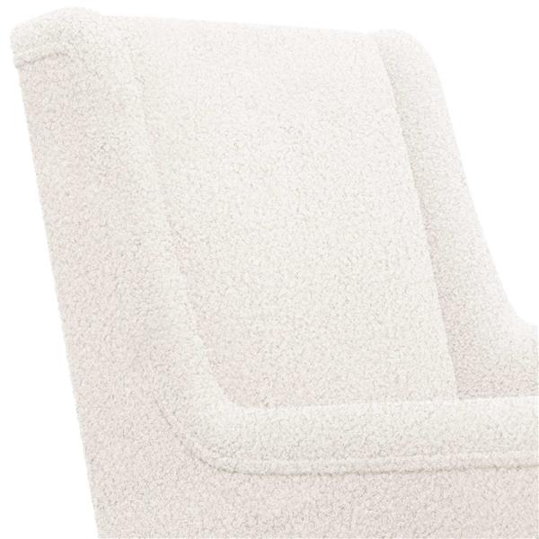Grote foto vidaxl schommelstoel cr mekleurig 62 x 80 x 85 cm schapenstof huis en inrichting stoelen