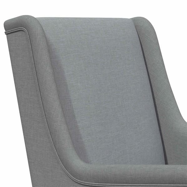 Grote foto vidaxl schommelstoel lichtgrijs 62 x 80 x 85 cm stof huis en inrichting stoelen