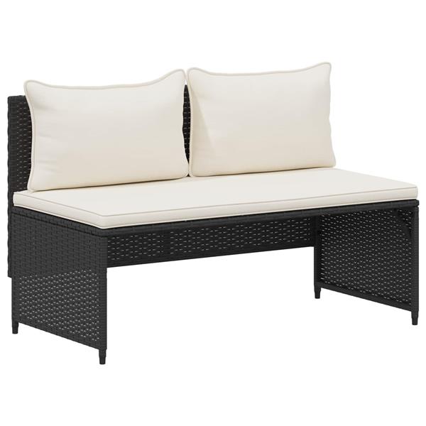 Grote foto vidaxl buiten bankenset 4 seater 4 pcs 55 x 30 x 39 cm tuin en terras tuinmeubelen